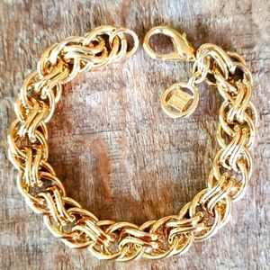 Authentic Vintage Givenchy Gold Bracelet